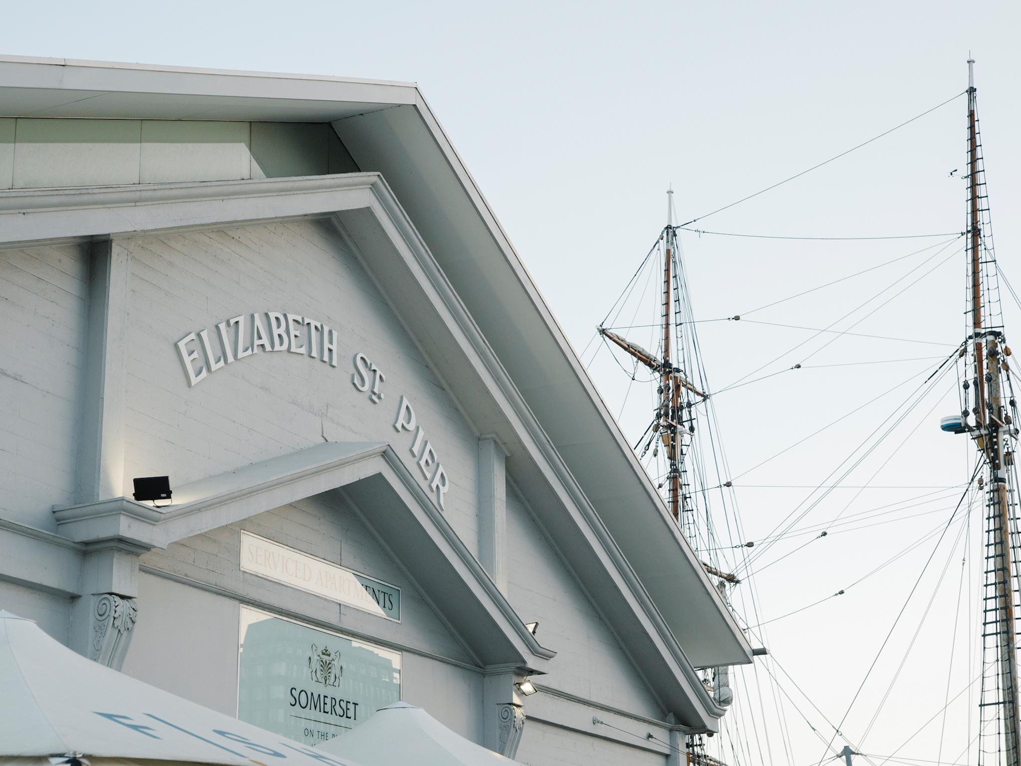 Somerset On The Pier Hobart Esterno foto