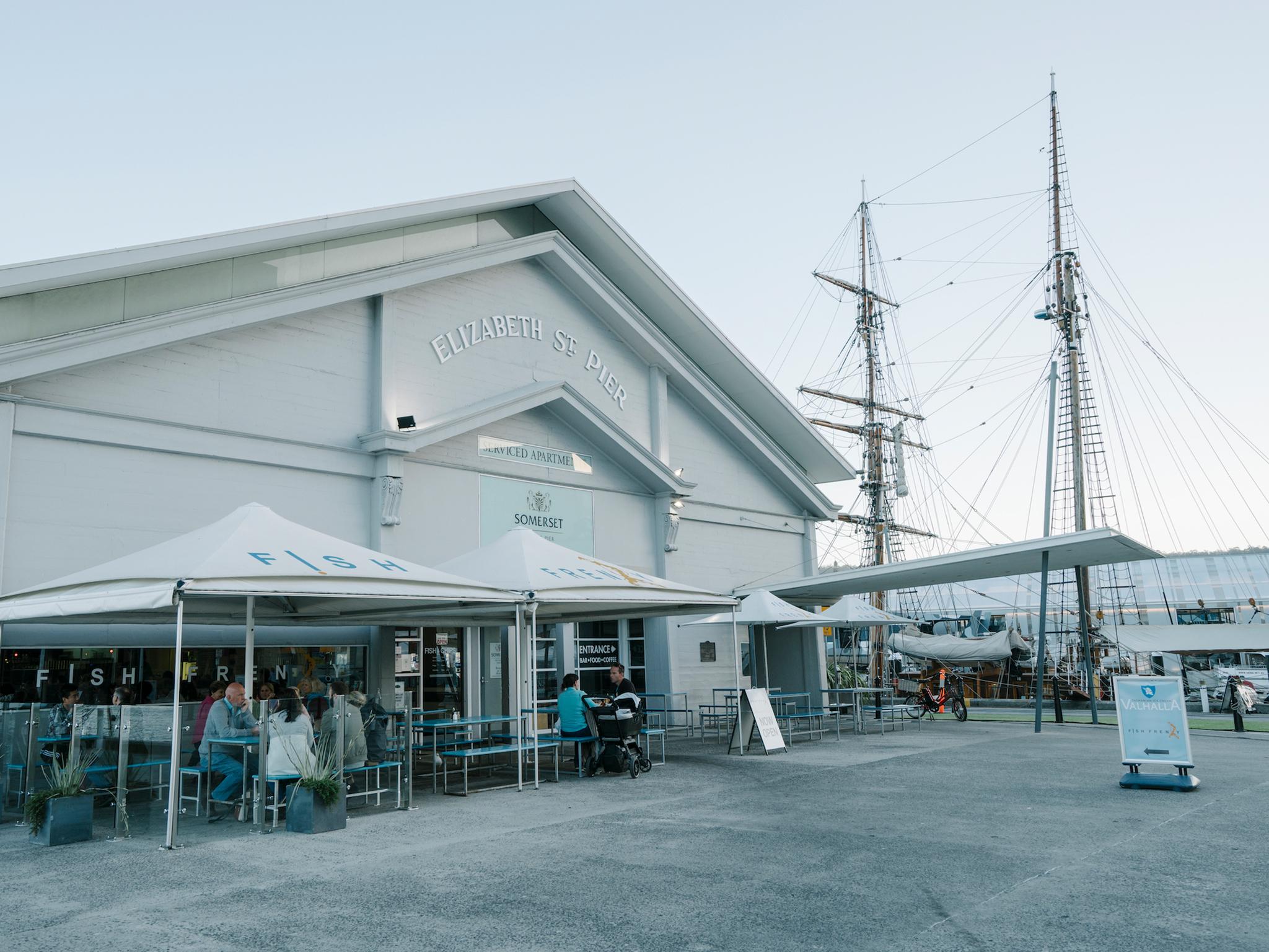 Somerset On The Pier Hobart Esterno foto